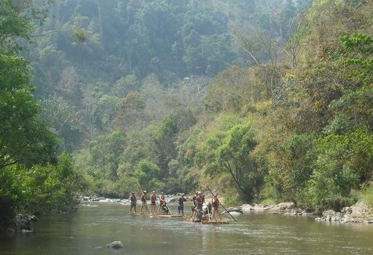 TT39 - Bamboo Rafting and Trekking at Huay Nam Dang